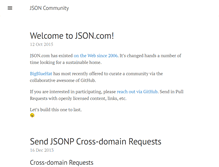 Tablet Screenshot of json.com